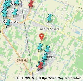 Mappa Soliera, 41019 Soliera MO, Italia (3.23588)