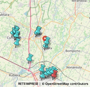 Mappa Soliera, 41019 Soliera MO, Italia (9.634)