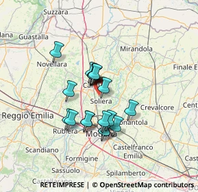 Mappa Soliera, 41019 Soliera MO, Italia (10.032)