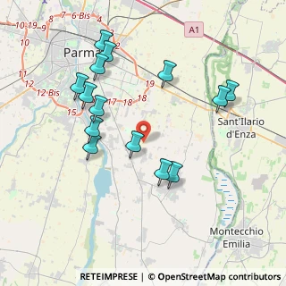 Mappa Str. Bassa Nuova, 43123 Parma PR, Italia (3.98643)