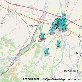 Mappa Via Combattenti, 43044 Collecchio PR, Italia (8.30313)