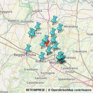 Mappa Via Santa Croce, 41012 Carpi MO, Italia (11.495)
