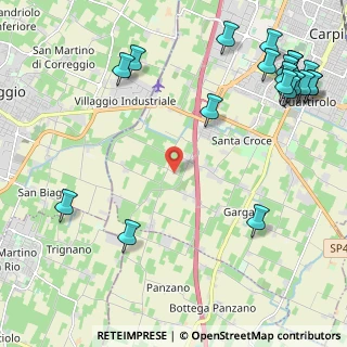 Mappa Via Santa Croce, 41012 Carpi MO, Italia (3.142)