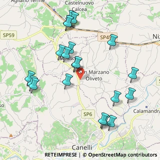Mappa Regione Leiso, 14050 Canelli AT, Italia (2.2625)