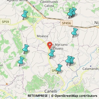 Mappa Regione Leiso, 14050 Canelli AT, Italia (2.57818)