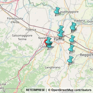 Mappa Via Renzo Pezzani, 43044 Collecchio PR, Italia (13.72545)
