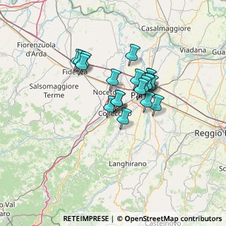 Mappa Via Arturo Toscanini, 43044 Collecchio PR, Italia (10.106)