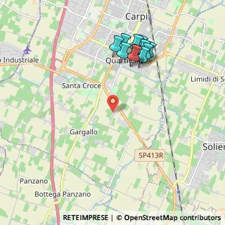 Mappa Via Burzacca, 41012 Carpi MO, Italia (2.11273)