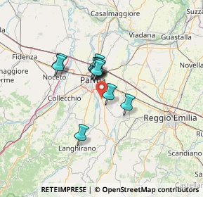 Mappa Strada Provinciale Traversetolo, 43123 Botteghino PR, Italia (8.6475)