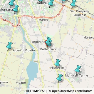 Mappa Strada Provinciale Traversetolo, 43123 Botteghino PR, Italia (3.482)