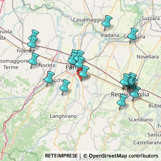 Mappa Strada Provinciale Traversetolo, 43123 Botteghino PR, Italia (17.047)