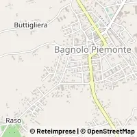 Map Bagnolo Piemonte