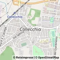Mapa Collecchio
