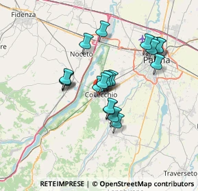 Mappa Via Caduti del Lavoro, 43044 Collecchio PR, Italia (5.819)