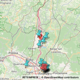 Mappa Via Mangona, 50031 Barberino di Mugello FI, Italia (23.299)