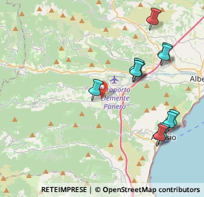 Mappa Via del Golf, 17033 Garlenda SV, Italia (4.45545)