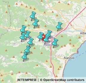 Mappa Via del Golf, 17033 Garlenda SV, Italia (2.95)