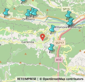 Mappa Via del Golf, 17033 Garlenda SV, Italia (2.79545)
