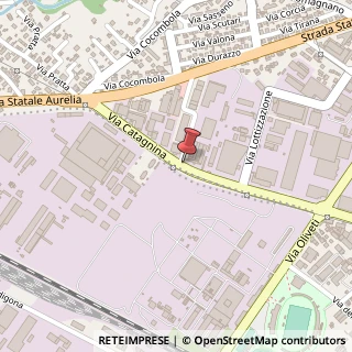 Mappa Via Catagnina, 28, 54100 Massa, Massa-Carrara (Toscana)