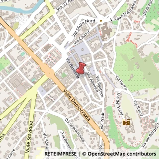Mappa Via Francesco Crispi,  6, 54100 Massa, Massa-Carrara (Toscana)