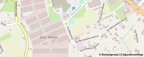 Mappa Rimini