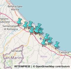 Mappa Gros Rimini, 47924 Rimini RN, Italia (4.5675)