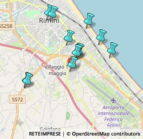 Mappa Gros Rimini, 47924 Rimini RN, Italia (1.7825)