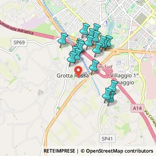Mappa Via della Gazzella, 47923 Rimini RN, Italia (0.83)