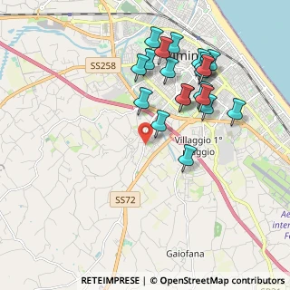 Mappa Via della Grotta Rossa, 47923 Rimini RN, Italia (2.015)