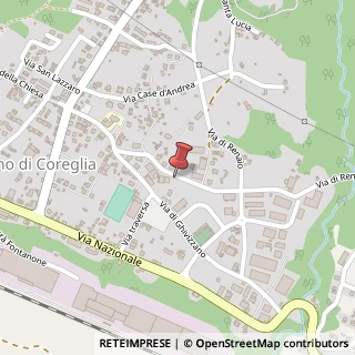 Mappa Via di Renaio, 25, 55025 Coreglia Antelminelli, Lucca (Toscana)
