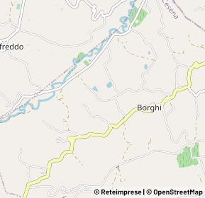 Mappa Via Fornace, 47030 Borghi FC, Italia (0.91)