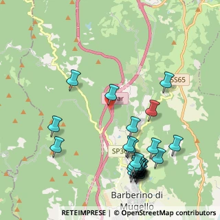 Mappa E35, 50031 Barberino di Mugello FI, Italia (2.58786)