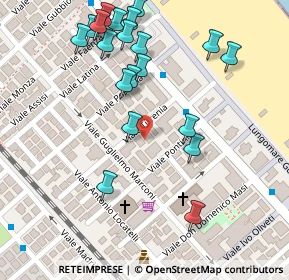 Mappa Viale Tirrenia, 47924 Rimini RN, Italia (0.144)