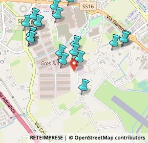 Mappa Presso Clinica Regina Salutis Via Macanno n. 69 Secondo Piano Centro Direzionale Minerva, 47924 Rimini RN, Italia (0.5865)