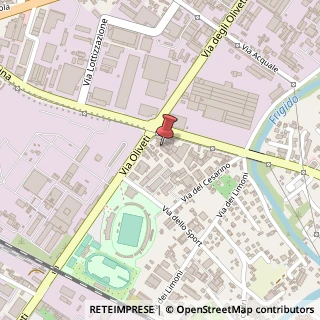 Mappa Via degli Oliveti, 37, 54100 Massa, Massa-Carrara (Toscana)