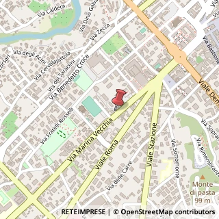 Mappa Via Marina Vecchia, 2, 54100 Massa, Massa-Carrara (Toscana)