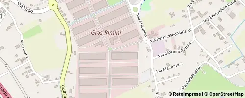 Mappa Rimini