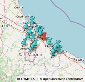 Mappa A14, 47924 Rimini RN, Italia (10.183)