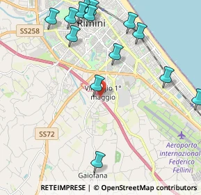 Mappa A14, 47924 Rimini RN, Italia (2.63)