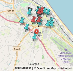 Mappa A14, 47924 Rimini RN, Italia (1.734)