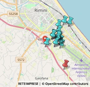 Mappa A14, 47924 Rimini RN, Italia (1.234)