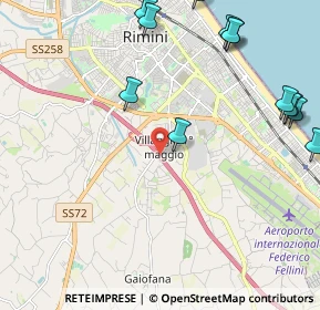 Mappa A14, 47924 Rimini RN, Italia (2.84385)