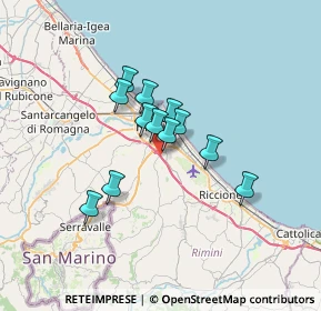 Mappa A14, 47924 Rimini RN, Italia (4.75083)