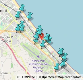 Mappa Viale Latina, 47924 Rimini RN, Italia (1.914)