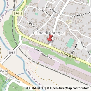 Mappa Via di Coreglia, 3, 55025 Bagni di Lucca, Lucca (Toscana)