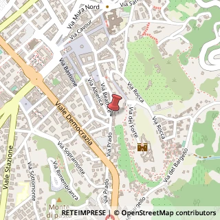 Mappa Via Mario Bigini,  51, 54100 Massa, Massa-Carrara (Toscana)