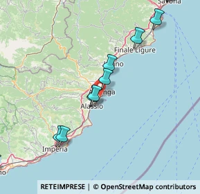 Mappa Via Privata Vigo Benedetto, 17021 Alassio SV, Italia (21.59167)
