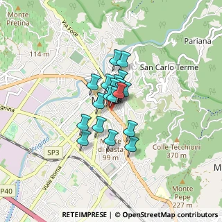 Mappa Via Democrazia, 54100 Massa MS, Italia (0.4715)