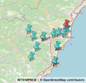 Mappa Via Verneto, 17033 Garlenda SV, Italia (6.64533)