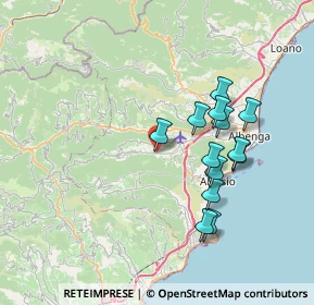 Mappa Via Verneto, 17033 Garlenda SV, Italia (6.84385)